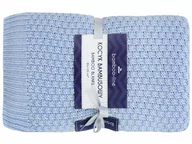 Koce i narzuty dla dzieci - 20458 KOC LA TREESE 80 X 100 NIEBIESKI - miniaturka - grafika 1