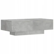 Ławy i stoliki kawowe - Stolik kawowy, szarość betonu, 100x49,5x31 cm - miniaturka - grafika 1