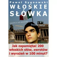 Książki do nauki języka włoskiego - Złote Myśli Włoskie słówka Paweł Sygnowski - miniaturka - grafika 1