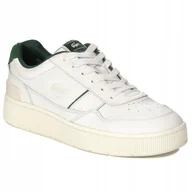 Sneakersy męskie - Lacoste Sneakersy półbuty męskie białe White 747SMA0037082 r.44 - miniaturka - grafika 1