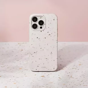Etui UNIQ Coehl Terrazzo do iPhone 14 Pro 6,1" piaskowy/sandstone - Etui i futerały do telefonów - miniaturka - grafika 2