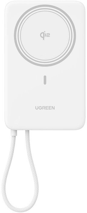Ugreen Powerbank PB570 10000mAh 30W magnetyczny biały 75983B