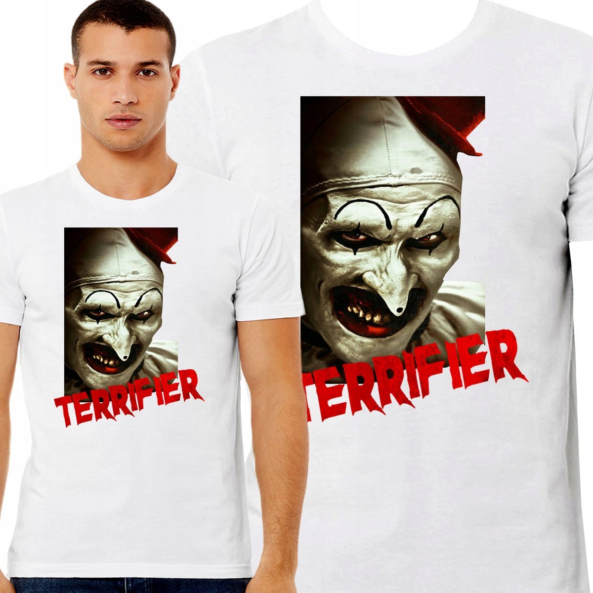 KOSZULKA TERRIFIER HALLOWEEN HORROR FILM THRILLER JAKOŚĆ PREMIUM XXL 3430