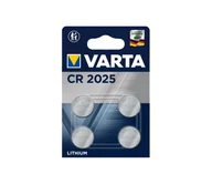 Baterie i akcesoria - Varta 6025101404 - 4 szt. Bateria litowa guzikowa ELECTRONICS CR2025 3V - miniaturka - grafika 1