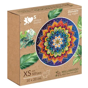 Milliwood Peace and Harmony Nocna mandala - Puzzle - miniaturka - grafika 1