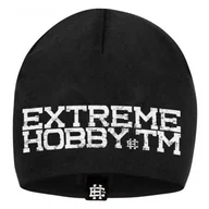 Czapki i chusty sportowe męskie - Extreme Hobby Czapka Block Black-White Jesień/Zima - miniaturka - grafika 1