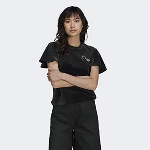 Adidas T-shirt damski czarny czarny 40 GN3062 - Koszulki i topy damskie - miniaturka - grafika 1