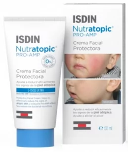 Krem do twarzy Isdin Nutratopic Pro Amp Face Cream Atopic Skin 50 ml (8470001547927) - Kremy do twarzy - miniaturka - grafika 1
