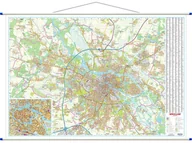 Atlasy i mapy - EkoGraf. Wrocław. Mapa ścienna 1:15 000 - miniaturka - grafika 1