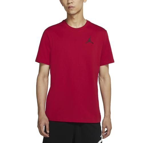 Nike Męskie Jumpman Emb Crew Koszulka Gym Red/Black L