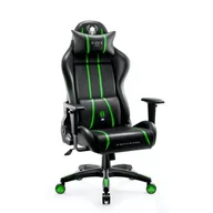 Fotele gamingowe - Diablo Chairs X-One 2.0 Normal Size czarno-zielony - miniaturka - grafika 1