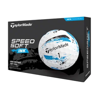 Taylor Made SpeedSoft INK blue 12-pack piłki golfowe - Golf - miniaturka - grafika 1