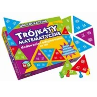 Gry planszowe - MULTIGRA Trójkąty matematyczne. Dodawanie i odejmowanie do 100 - miniaturka - grafika 1