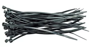 Vorel Opaska plastikowa 430x48 mm czarna 100szt 73897 - Kanały kablowe - miniaturka - grafika 2
