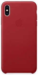 Apple iPhone XS Max Leather Case Product Red (MRWQ2ZM/A) - Etui i futerały do telefonów - miniaturka - grafika 4