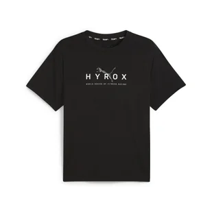 Damska koszulka PUMA x HYROX CLOUDSPUN PUMA Black - Koszulki sportowe damskie - miniaturka - grafika 1