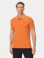 Koszulki męskie - Aeronautica Militare Polo 261PO1925UP00406 Pomarańczowy jasny Regular Fit - miniaturka - grafika 1