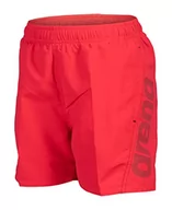 Kąpielówki dla chłopców - Arena Fundamentals Logo Jr Boxer R Swim Trunks Unisex - dla dzieci i młodzieży, Fluo Red Dark Oliwki, 6-7 anni - miniaturka - grafika 1