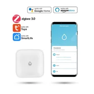 Akcesoria do monitoringu - Czujnik zalania MINI Zigbee Tuya - miniaturka - grafika 1