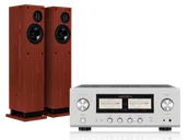 Zestawy stereo - Luxman L-505Z (srebrny) + Response D20R (mahoń) - miniaturka - grafika 1