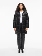 Kurtki damskie - Vila Płaszcz zimowy w kolorze czarnym - miniaturka - grafika 1