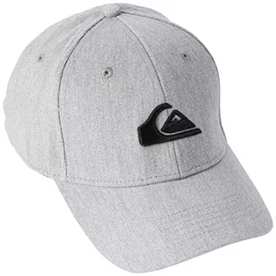 Quiksilver Czapka z daszkiem Decades light grey heather 3613375027410 - Czapki męskie - miniaturka - grafika 1