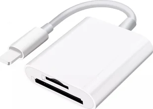 Apple Alogy Czytnik kart pamięci Alogy SD Micro Card Reader do iPhone iPad adapter przejściówka Lightning - Adaptery i przejściówki - miniaturka - grafika 1