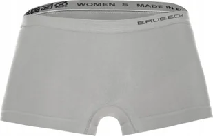 Brubeck BX10470A Bokserki damskie COMFORT COTTON szary S - Bielizna sportowa damska - miniaturka - grafika 1