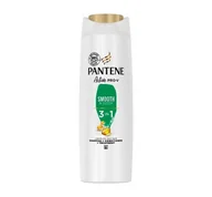Szampony do włosów - Pantene Smooth & Sleek 3w1 szampon do włosów 300 ml - miniaturka - grafika 1