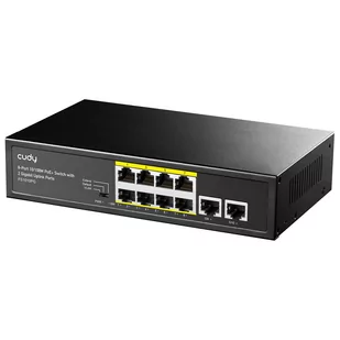 Switch Poe+ 10Port Fs1010Pg 120W 10/100M Vlan Cctv - Pozostałe akcesoria sieciowe - miniaturka - grafika 1
