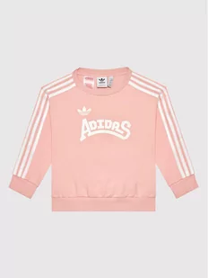 Adidas Bluza Graphic HC4559 Różowy Loose Fit - Bluzy dla chłopców - miniaturka - grafika 1