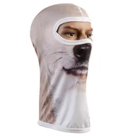 Czapki damskie - Kominiarka termoaktywna 3D - Pies - miniaturka - grafika 1