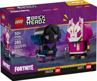 Klocki - LEGO BrickHeadz 40884 Drift i Raven — figurki, Fortnite - miniaturka - grafika 1