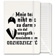 Notesy i bloczki - NOTES PLANER NOTATNIK ZESZYT 1670 WSZYSTKO SAM MUSIAŁEM ODZIEDZICZYĆ WZORY - miniaturka - grafika 1