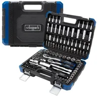 Zestawy narzędziowe - SCHEPPACH Zestaw narzędzi 1/4" 3/8" 6-kątnych 4-22mm 108el walizka - miniaturka - grafika 1