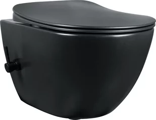 Miska Wc Peonia Czarny Z Funkcją Bidetu Cbp_Nwpw - Miski WC - miniaturka - grafika 1