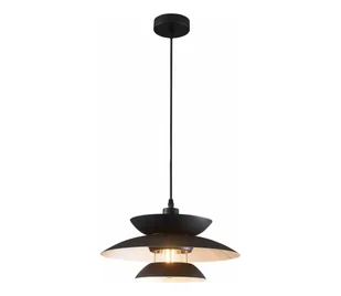 Żyrandol na lince BERIT 1xE27/20W/230V czarny - Lampy sufitowe - miniaturka - grafika 1