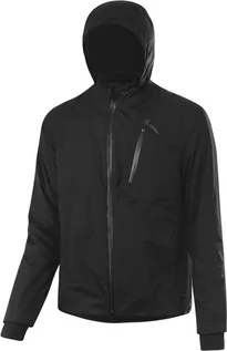 Kurtki rowerowe - Löffler Comfort PL Active Hooded Bike Jacket Men, czarny EU 54 | XL 2022 Kurtki przeciwdeszczowe - grafika 1