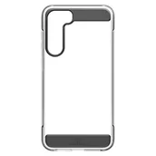 Etui i futerały do telefonów - Black Rock - Etui Air wytrzymałe etui pasujące do Samsung Galaxy S23 Plus 5G I etui na telefon komórkowy, przezroczyste, cienkie, odporne na uderzenia (czarne) - miniaturka - grafika 1