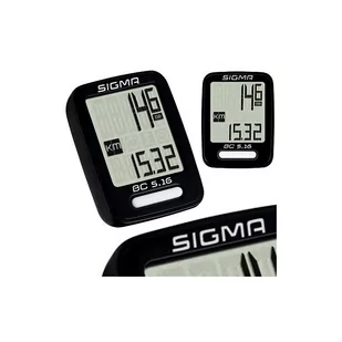 Sigma BC 5.16 Licznik rowerowy new 2017 SIG-05160 - Liczniki rowerowe - miniaturka - grafika 1