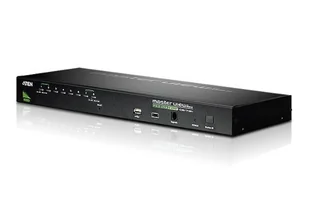 Aten Przełącznik KVM CS1708A-AT-G 8-portowy PS/2-USB VGA z portem Daisy-Chain CS1708A-AT-G - Adaptery i przejściówki - miniaturka - grafika 3