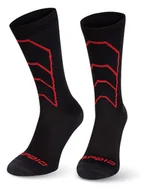 Skarpetki męskie - Spaio Skarpety funkcyjne "Rapid" w kolorze czarno-czerwonym - miniaturka - grafika 1