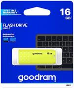 Pendrive - Goodram UME2 16GB żółty (0160Y0R11) - miniaturka - grafika 1