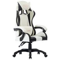 Fotele gamingowe - Fotel gamingowyVIDAXL, czarny, 64x65x119 cm - miniaturka - grafika 1