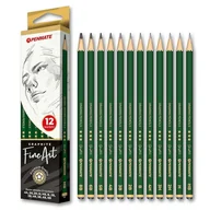 Pedagogika i dydaktyka - Zestaw ołówków Fine Art twardość 4H-8B 12szt. - miniaturka - grafika 1