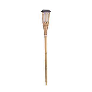 Inspire Lampa solarna wbijana Bamboo wys. 80 cm IP54 LED - Lampy ogrodowe - miniaturka - grafika 1