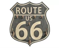 Oprawy, klosze i abażury - Belldeco Loft Tabliczka Route 66 C429YMX [4453151] - miniaturka - grafika 1