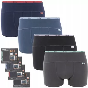 4x Bokserki Premium C+3 Bawełniane Rozmiar Xl - Majtki męskie - miniaturka - grafika 1