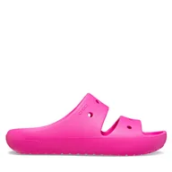 Buty dla dziewczynek - Klapki Crocs Kids' Classic Sandal 209421 Różowy - miniaturka - grafika 1
