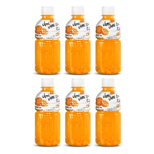 Jumi Jumi Napój pomarańcza z nata de coco Zestaw 6 x 320 ml - żywność - Soki i napoje niegazowane - miniaturka - grafika 1